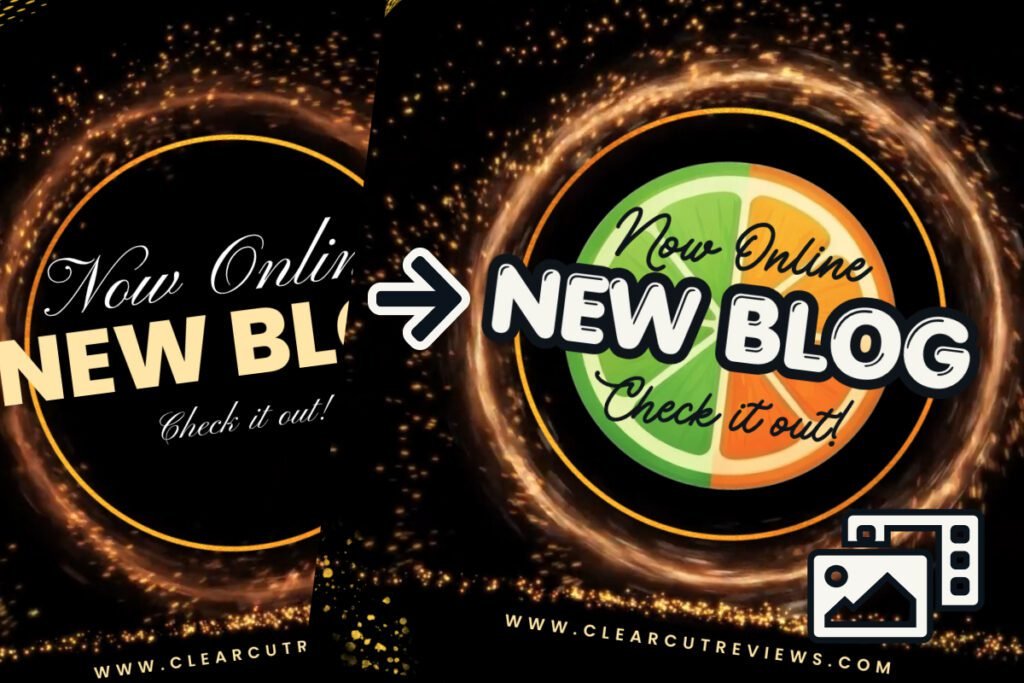 canva pro review — a Pro video template before and after being rebranded in CCR's colors