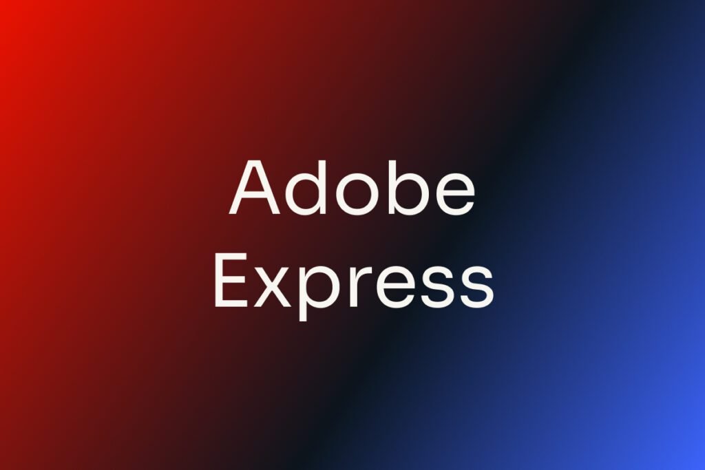 canva alternatives free — Adobe Express, ranked first of the four tools tested